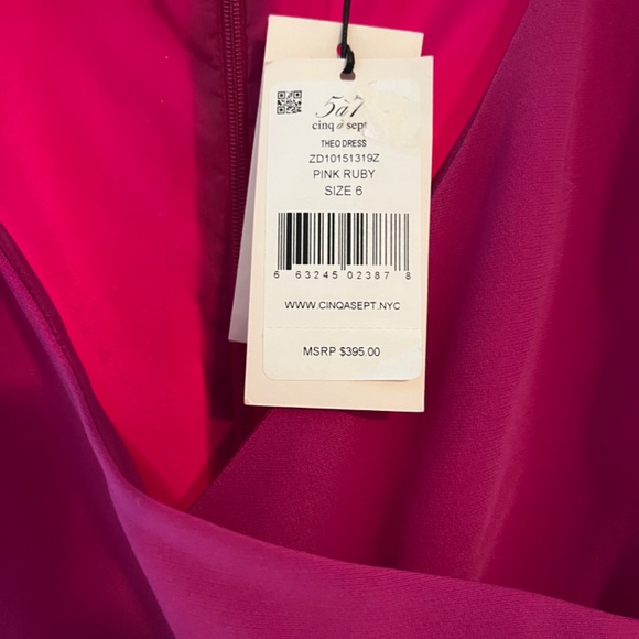 Cinq a Sept Theo Dress - pink mini - with tags never worn - Picture 2 of 4